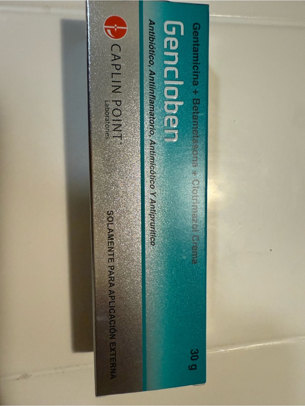 Gencloben Topical Cream - Teal/Silver Packaging